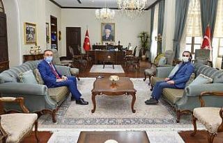 Çağlar’dan Vali Soytürk’e ziyaret