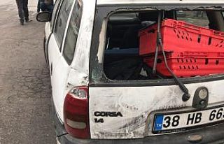 Çalınan araç terk edilmiş halde bulundu