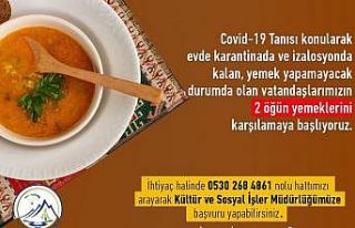 Çameli Belediyesinden karantinadaki ailelere ücretsiz...