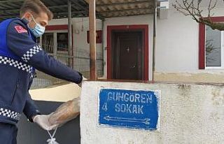 Çan Belediyesi karantinadaki vatandaşları yalnız...