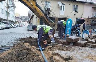 Çan Belediyesi tatlı su ve kanalizasyon hattı yenileme...