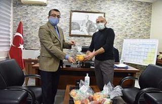 Çan Belediyesinden sağlıkçılara vitamin desteği