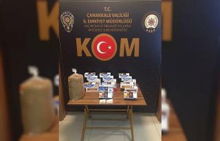 Çanakkale’de kaçak tütün operasyonu