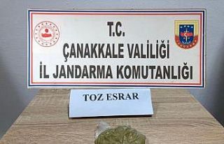Çanakkale’de uyuşturucu operasyonu: 3 gözaltı