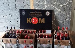 Çanakkale’de yılbaşı öncesi sahte içki operasyonu