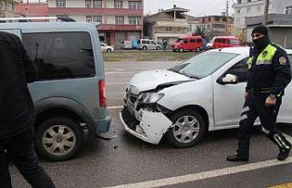 Çarşamba’da kaza: 1 yaralı