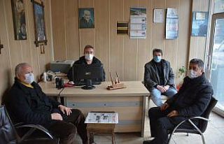 Çaylı’dan Yenice’nin Sesi Gazetesine ziyaret