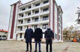 Çemişgezek Gençlik Kampı Eğitim Merkezi yapımında...