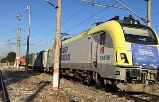 Çin’e giden ilk ihracat treni Bilecik’te durdu