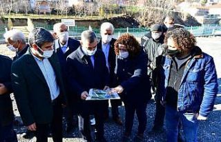 Çırmıhtı’daki güreş sahası yenieniyor