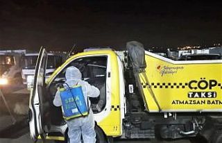 Çöp konteynerleri ve toplama araçları her gün...