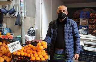 "Corona İlacı" mandalina pazarın gözdesi...
