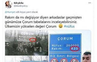 Çorum’daki değişen rakım tartışmaları tarih...