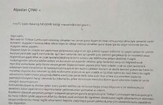 Covid-19 tedavisi gören öğretmenden sağlık çalışanlarına...