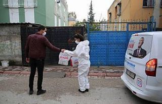 Covid-19 testi pozitif çıkanlara kahvaltı ve sıcak...