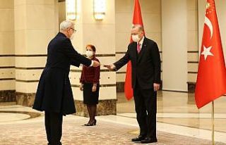 Cumhurbaşkanı Erdoğan, Letonya Büyükelçisini...