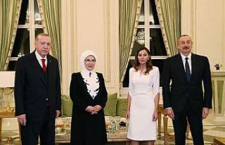 Cumhurbaşkanı Erdoğan ve eşi Emine Erdoğan Bakü’de...