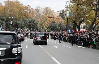 Cumhurbaşkanı Erdoğan’a, Azerbaycan halkından...