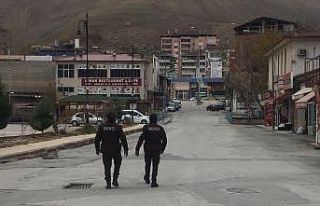 Darende sokağa çıkma kısıtlamasına uyuluyor