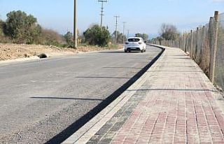Darıca sahil parkı içindeki yol konforu arttırıldı