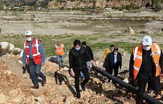 Demre’de bin 263 dönüm arazi modern yöntemlerle...