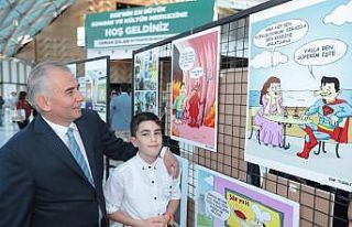 Denizli karikatür yarışmasını uluslararası düzeye...