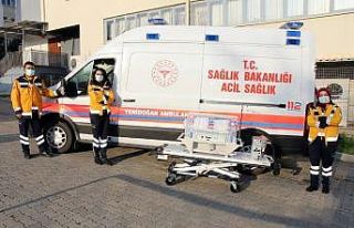 Denizli yenidoğan ambulansına kavuştu