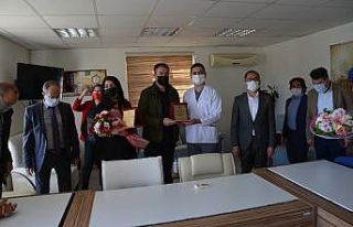 Didim Devlet Hastanesi hayırsever çifti unutmadı