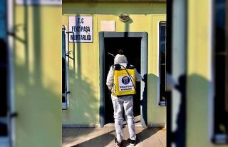 Didim’de muhtarlıklar dezenfekte edildi