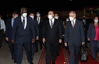 Dışişleri Bakanı Çavuşoğlu, Gine Devlet Başkanı...