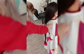Diyarbakır’da ’Saçım Saçın Olsun’ kampanyası...