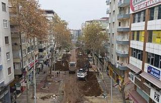 Diyarbakır’da Sanat Sokağındaki sağlıklaştırma...