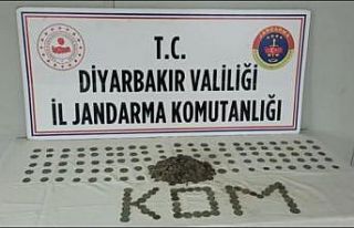 Diyarbakır’da tarihi eser kaçakçılığı operasyonu