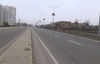 Diyarbakır’ı korona virüs kısıtlaması sessizliği...