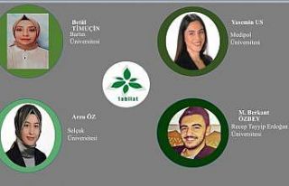 Doğada çözülebilen biyoplastik maske projesine...