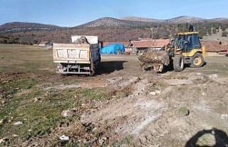 Dumlupınar’da moloz ve hafriyat temizliği