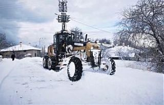 Edremit’te karla mücadele çalışması