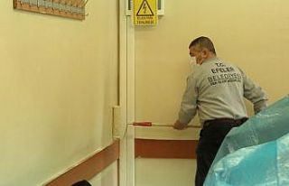 Efeler’de okullar boyanıyor