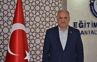 Eğitim Bir sen Antalya Şube Başkanı Eyüp Bülent...