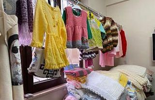 El emeği göz nuru işlemeleri satışa sunuluyor