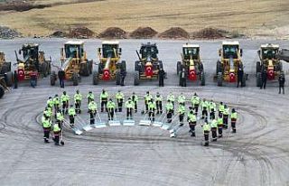 Elazığ Belediyesi 58 araç ve 275 personelle kış...