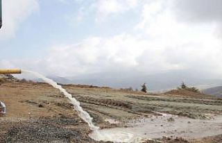 Elazığ’da yaban hayatına su desteği