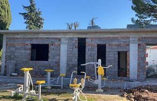 ‘Engelsiz Kafe’ inşaatı devam ediyor