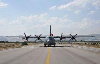 Erciyes Projesinde C130 uçakları TUSAŞ tarafından...