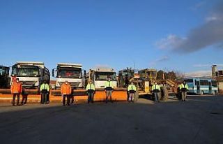 Erzincan Belediyesi kışa hazır