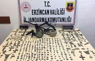 Erzincan’da Roma ve Bizans dönemine ait 351 adet...