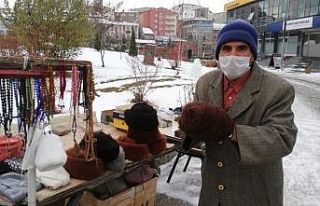 Erzurum dondu