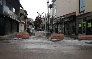 Erzurum’da sokaklar boş kaldı