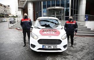 Esenler’de Hızır Acil servis iş başında