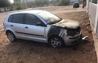 Eski sevgilisinin otomobilini yakan zanlının tehdit...